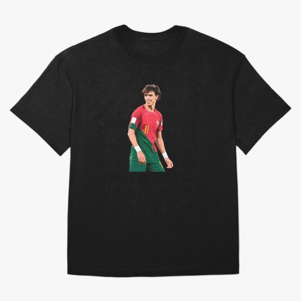 Joao Felix Oversized T-Shirt Follow Every Goal of Match Day Hype around FIFA World Cup 2026 Group Stage, Haaland and Mbappe, Brazil, Portugal and Argentina, Tournament Hype, Historic Matchups, Family Viewing Parties and Global Sports Pride; Made