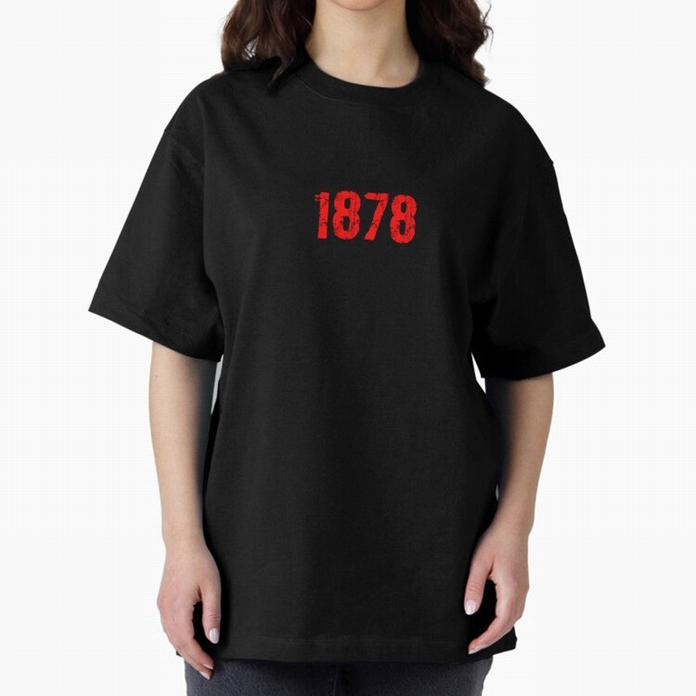 1878 Oversized T-Shirt Carry National Pride through FIFA World Cup 2026 USA Canada Mexico for Fans of Messi, CR7 and Mbappe and Argentina, France and Brazil, Bringing Football History, Final Match Energy, Crowd Noise and Once in a Lifetime Moments;
