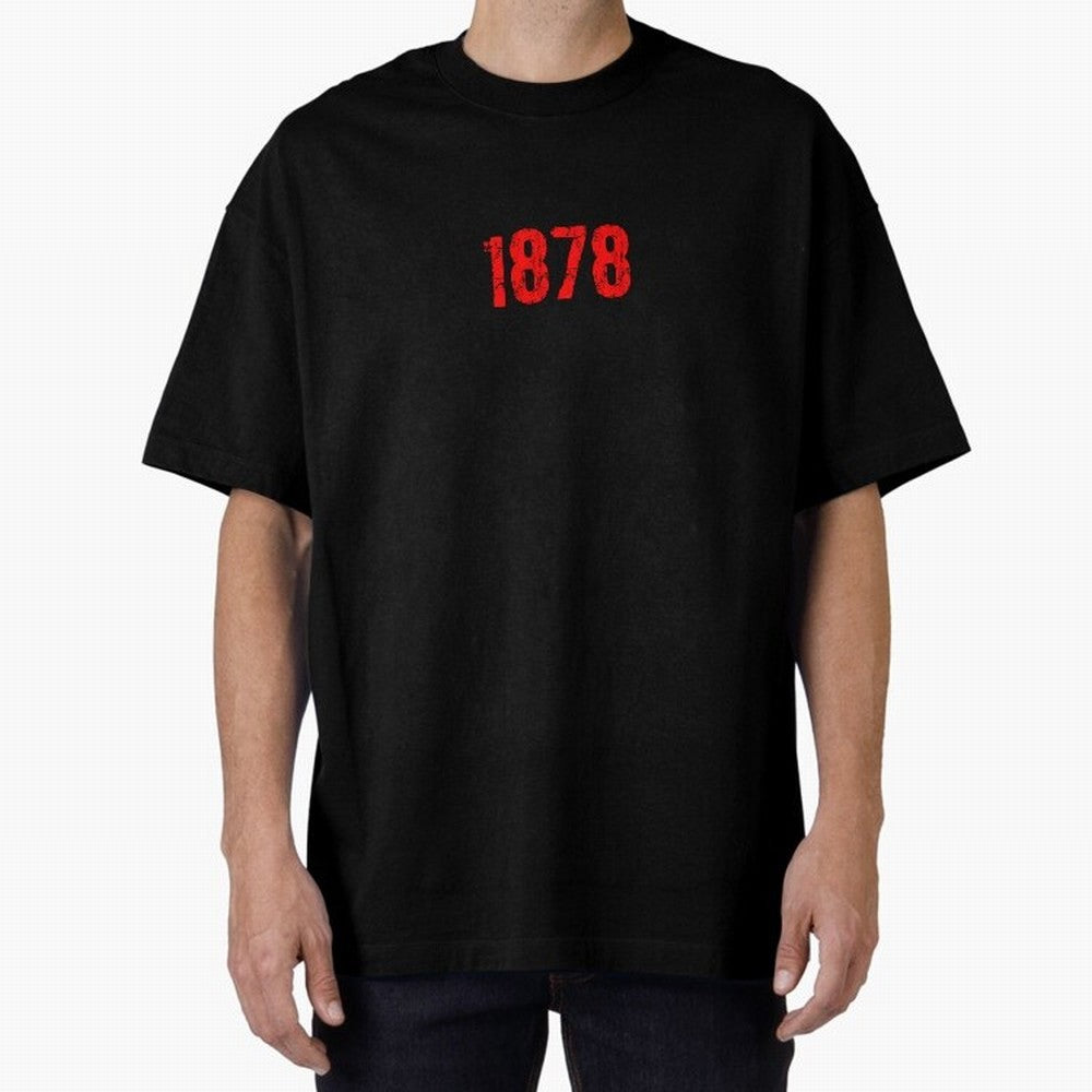 1878 Oversized T-Shirt Carry National Pride through FIFA World Cup 2026 USA Canada Mexico for Fans of Messi, CR7 and Mbappe and Argentina, France and Brazil, Bringing Football History, Final Match Energy, Crowd Noise and Once in a Lifetime Moments;