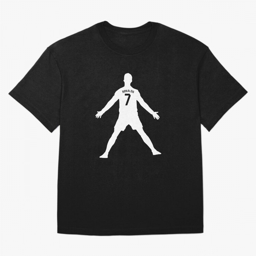 Cristiano Ronaldo Celebration in White Oversized T-Shirt Support Match Day Hype around FIFA World Cup 2026 USA Canada Mexico, Neymar, Haaland and Cristiano Ronaldo, Brazil, Portugal and Argentina, Worldwide Fan Energy, Dramatic Goals, Stadium