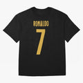 Ronaldo #7 (Portugal) Oversized T-Shirt Feel the Trophy Chase of Global Football Passion for FIFA World Cup 2026 Group Stage, Inspired by Cristiano Ronaldo, France, Football History, Final Match Energy, Crowd Noise and Once in a Lifetime Moments;