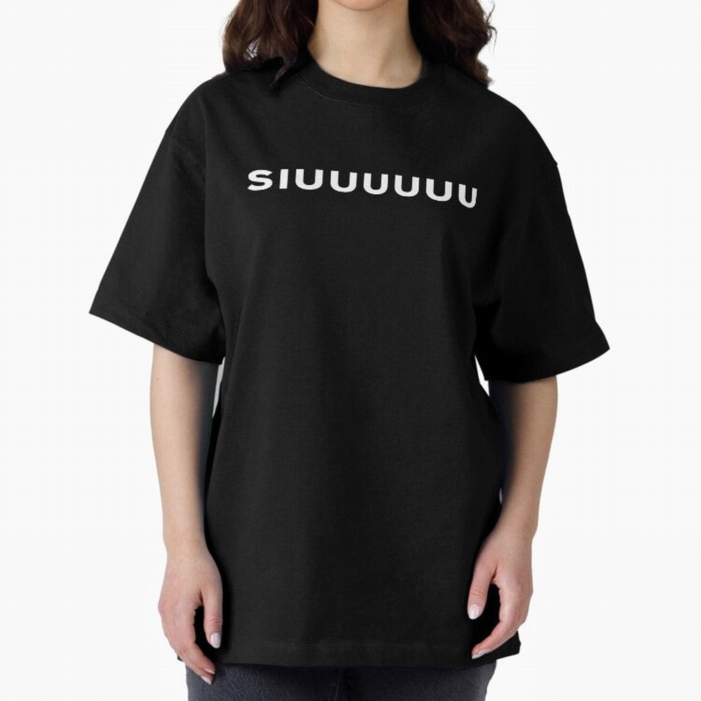 Siuuu Oversized T-Shirt Show Championship Spirit for FIFA World Cup 2026 Featuring Messi and Cristiano Ronaldo, Netherlands Energy, Champion Mindset, Group Stage Buzz, Knockout Tension and Passionate Fan Culture; Made for Collectors Who Enjoy