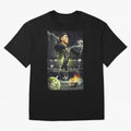 Ronaldo Illustration Oversized T-Shirt Wear the Spirit of Match Day Hype around FIFA World Cup 2026 Group Stage, Messi and Cristiano Ronaldo, Portugal, Spain and Germany, Football Passion, Legendary Performances, Festival Vibes and Supporter