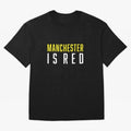Manchester is Red Oversized T-Shirt Celebrate the Next Chapter of Match Day Hype around FIFA World Cup 2026, Cristiano Ronaldo, Haaland and CR7, Portugal, Championship Spirit, Famous Goals, Roaring Crowds and International Football Unity; Great for