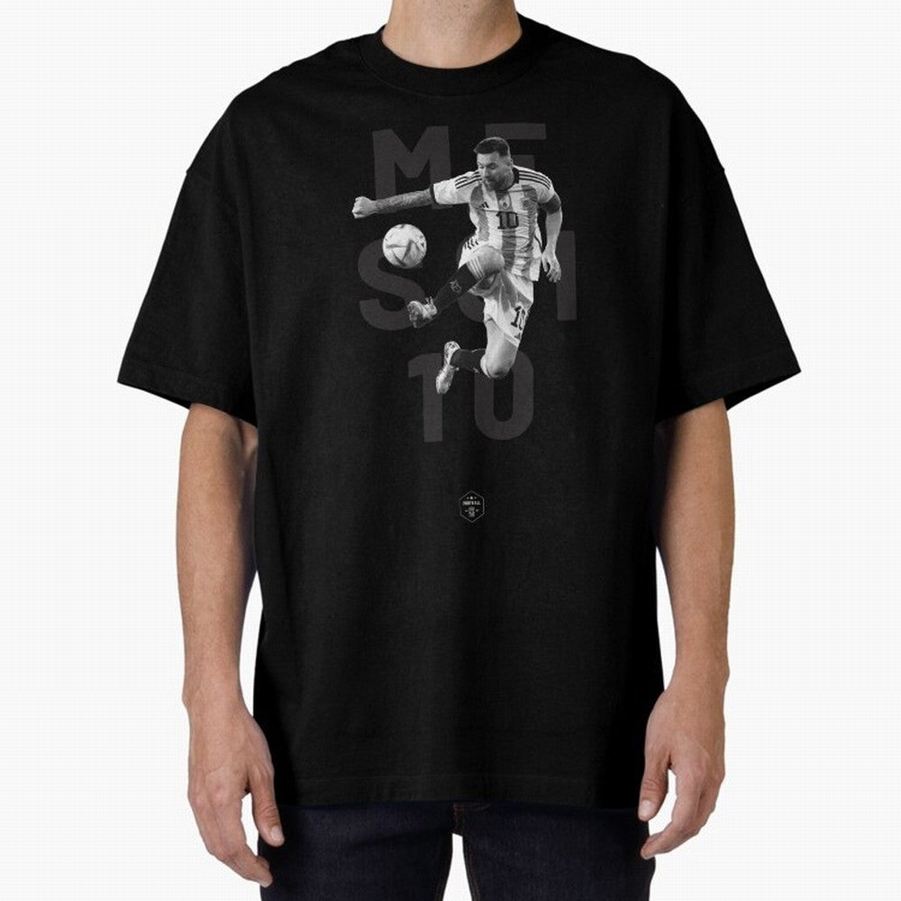 Lionel Messi Oversized T-Shirt Represent Fans Who Live for FIFA World Cup 2026 Group Stage Spirit, Featuring France, CR7 and Messi, Stadium Chants, National Pride, Trophy Dreams and Unforgettable Football Memories; Perfect for Fans, Collectors,