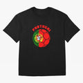 Portugal Football Soccer Ball Oversized T-Shirt Wear the Spirit of FIFA World Cup 2026 USA Canada Mexico Spirit, Driven by Netherlands, Cristiano Ronaldo, Haaland and CR7, Classic Soccer Heritage, Championship Pressure, Fan Loyalty and