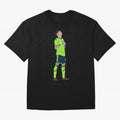 Alejandro Garnacho Ronaldo Peace Goal Celebration Oversized T-Shirt Wear the Spirit of Global Football Passion for FIFA World Cup 2026 Group Stage, Inspired by Haaland, Spain, Supporter Pride, Iconic Celebrations, Legendary Names and Global Match