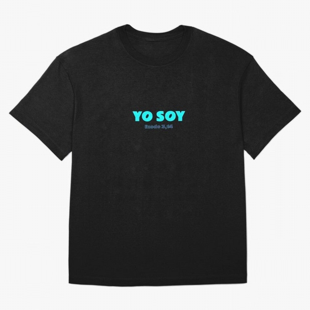 Yo soy ¨C Exodus 3,14 Oversized T-Shirt Unlock Global Football Passion for FIFA World Cup 2026 Group Stage, Highlighting CR7 and Messi, France and Portugal, Classic Soccer Heritage, Championship Pressure, Fan Loyalty and International Pride;
