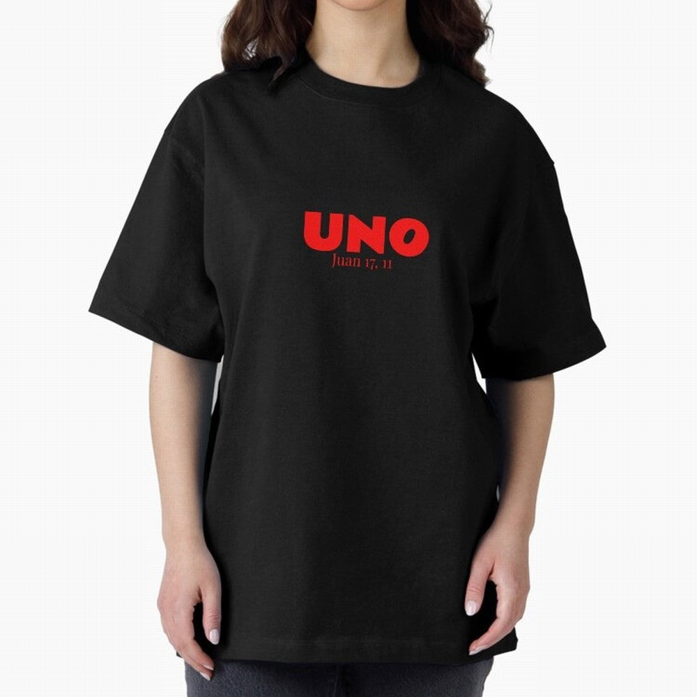 UNO ¨C Cita b¨ªblica cristiana Oversized T-Shirt Celebrate Unforgettable Nights in the FIFA World Cup 2026 Group Stage Journey through Mbappe Highlights, Spain Pride, Vintage Soccer Flavor, Modern Football Stars, National Flags and Final Night