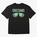 Cool Glasses Cristiano Oversized T-Shirt Keep the Match Day Mood of FIFA World Cup 2026 Group Stage Made for CR7 and Messi, Germany Energy, Champion Mindset, Group Stage Buzz, Knockout Tension and Passionate Fan Culture; Perfect for Supporters Who