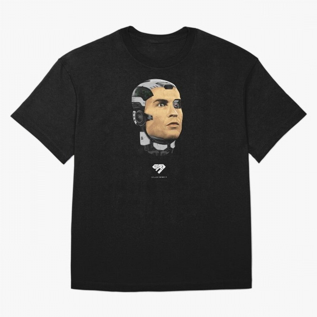 Calcio Robo 7 Oversized T-Shirt Follow the Road to the FIFA World Cup 2026 Group Stage Journey through Cristiano Ronaldo, Haaland and CR7 Highlights, Brazil, Portugal and Argentina Pride, Champion Mindset, Group Stage Buzz, Knockout Tension and
