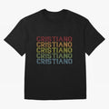 Cristiano Name T Shirt - Cristiano Vintage Retro Cristiano Name Gift Item Tee Oversized T-Shirt Fuel the Hype around FIFA World Cup 2026 USA Canada Mexico for Fans of Messi and England, Bringing Champion Mindset, Group Stage Buzz, Knockout Tension