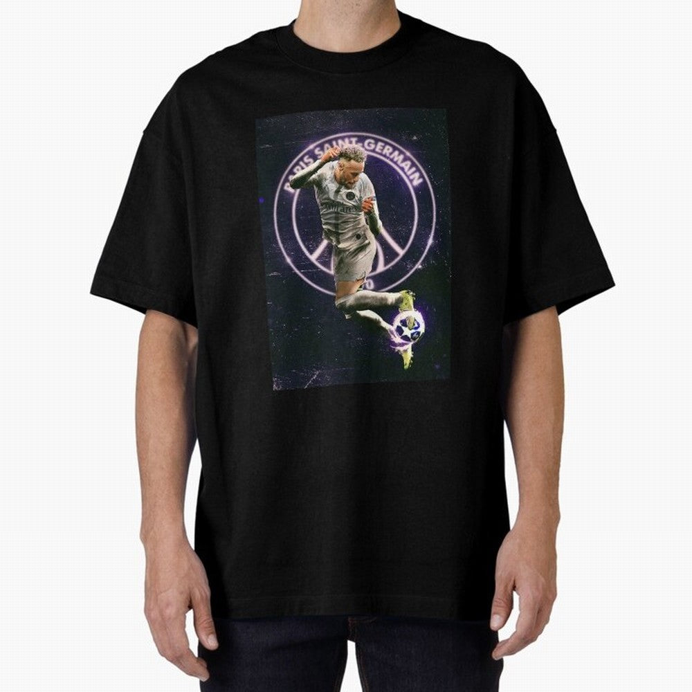 Skill Neymar Oversized T-Shirt Carry the Dream of FIFA World Cup 2026 USA Canada Mexico Celebrating Mbappe, Portugal, Spain and Germany Energy, Match Day Excitement, Supporter Culture, Golden Goals and Global Football Passion; Ideal for Football