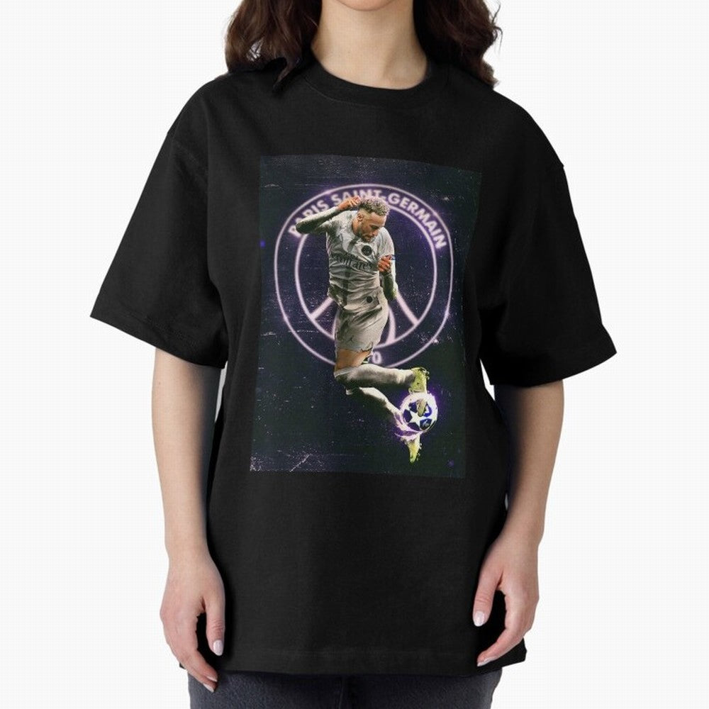 Skill Neymar Oversized T-Shirt Carry the Dream of FIFA World Cup 2026 USA Canada Mexico Celebrating Mbappe, Portugal, Spain and Germany Energy, Match Day Excitement, Supporter Culture, Golden Goals and Global Football Passion; Ideal for Football