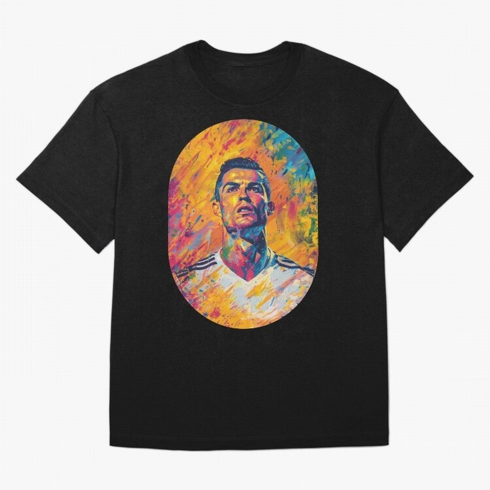 Cristiano Oversized T-Shirt Get Ready for FIFA World Cup 2026 for Fans of Haaland and Mbappe and England, Bringing Game Day Rituals, Football Legends, Country Pride and the Road to the Final; Perfect for Fans, Collectors, Family Gatherings, Watch