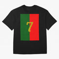 Cristiano Oversized T-Shirt Celebrate Soccer Greatness during FIFA World Cup 2026 USA Canada Mexico Spirit, Filled with Argentina, France and Brazil, Haaland, Match Day Excitement, Supporter Culture, Golden Goals and Global Football Passion; Ideal