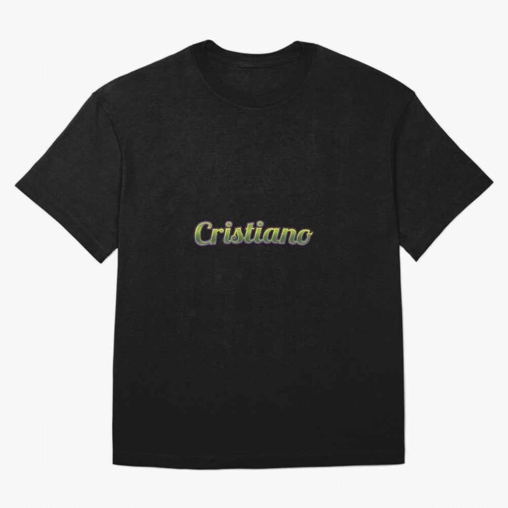 Cristiano Oversized T-Shirt Represent FIFA World Cup 2026 for Fans of Messi, Neymar and Mbappe and England and Germany, Bringing Tournament Hype, Historic Matchups, Family Viewing Parties and Global Sports Pride; Perfect for Supporters Who Want