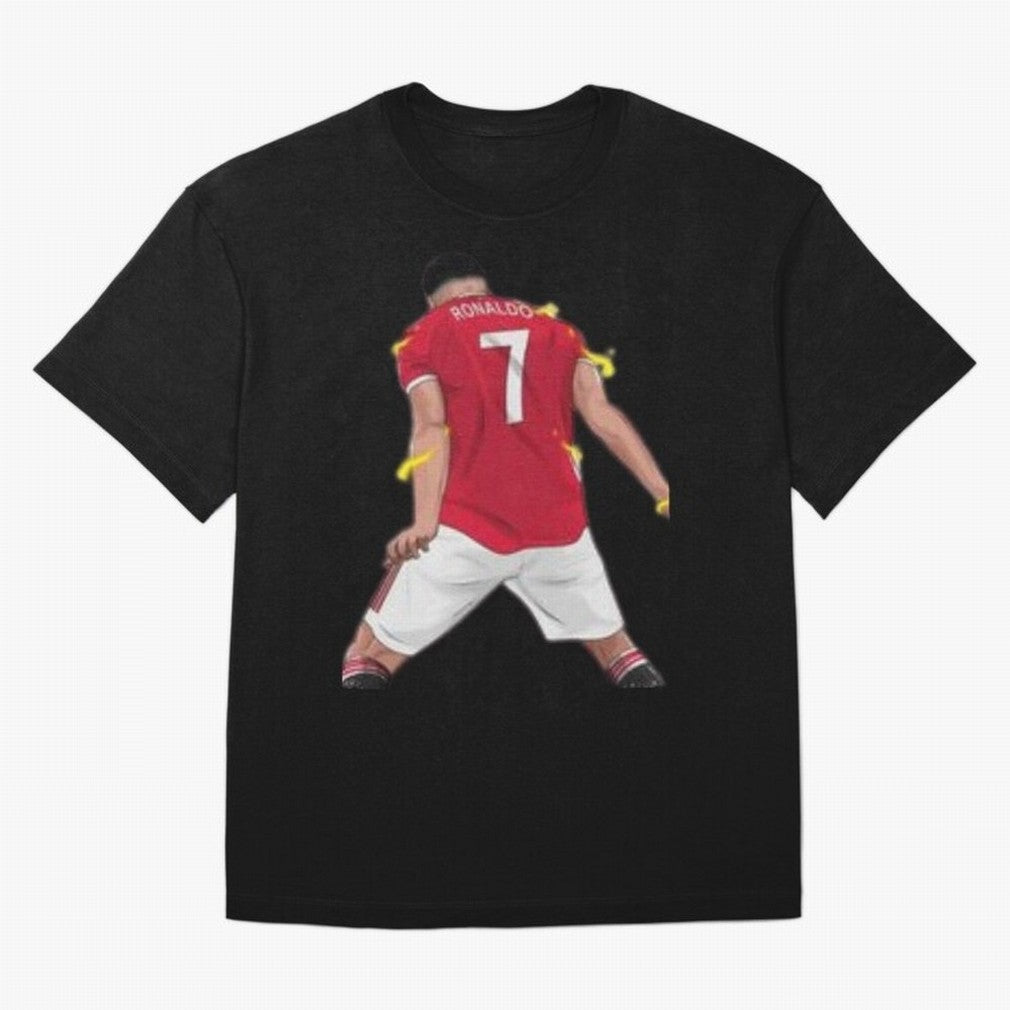 The best player in world Cristiano Ronado Oversized T-Shirt Turn Football Passion into Global Football Passion for FIFA World Cup 2026 USA Canada Mexico, Centered on Messi, CR7 and Mbappe, Brazil, Classic Soccer Heritage, Championship Pressure, Fan