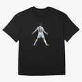 Ronaldo Real Madrid SUI Celebration Oversized T-Shirt Celebrate the Biggest Stage of the FIFA World Cup 2026 Group Stage Journey through Neymar Highlights, England and Germany Pride, Sports Nostalgia, International Competition, Famous Players and
