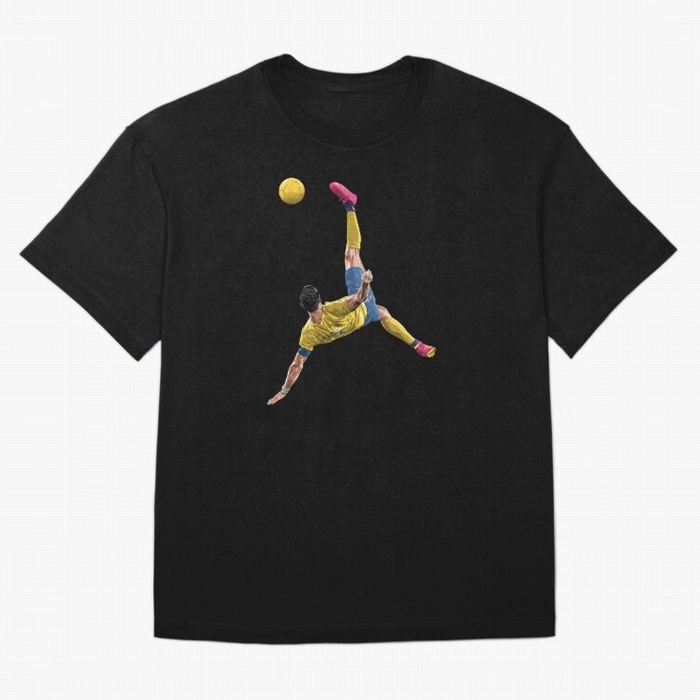 overheadkick bycyle shoot Oversized T-Shirt Embrace Global Football Passion for FIFA World Cup 2026, Featuring Neymar, Spain and Netherlands, Sports Nostalgia, International Competition, Famous Players and Unforgettable Victories; Perfect for Fans,