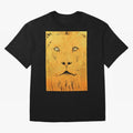 Lion Oversized T-Shirt Bring Trophy Dreams to FIFA World Cup 2026 USA Canada Mexico for Fans of Messi, CR7 and Mbappe and Brazil, Portugal and Argentina, Bringing Goal Celebration Energy, Supporter Heritage, Football Icons and Worldwide Tournament