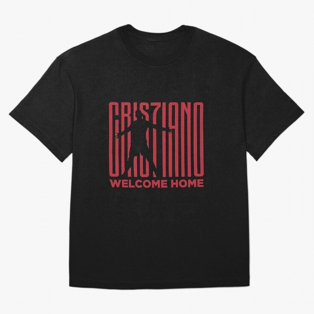 Welcome home Cristiano Ronaldo Oversized T-Shirt Celebrate Golden Goal Energy in Match Day Hype around FIFA World Cup 2026, Messi, Argentina and Brazil, Football Passion, Legendary Performances, Festival Vibes and Supporter Community; Perfect for