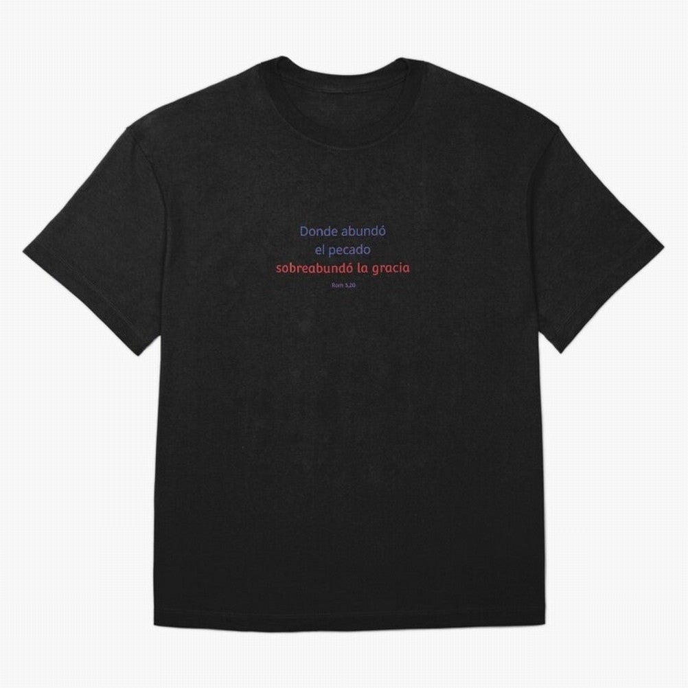 Sobreabund¨® la Gracia Oversized T-Shirt Bring Stadium Energy to FIFA World Cup 2026 USA Canada Mexico Spirit, Capturing Argentina and Brazil, Neymar, Football Festival Excitement, Trophy Ambitions, Country Rivalries and Star Player Buzz; Made for