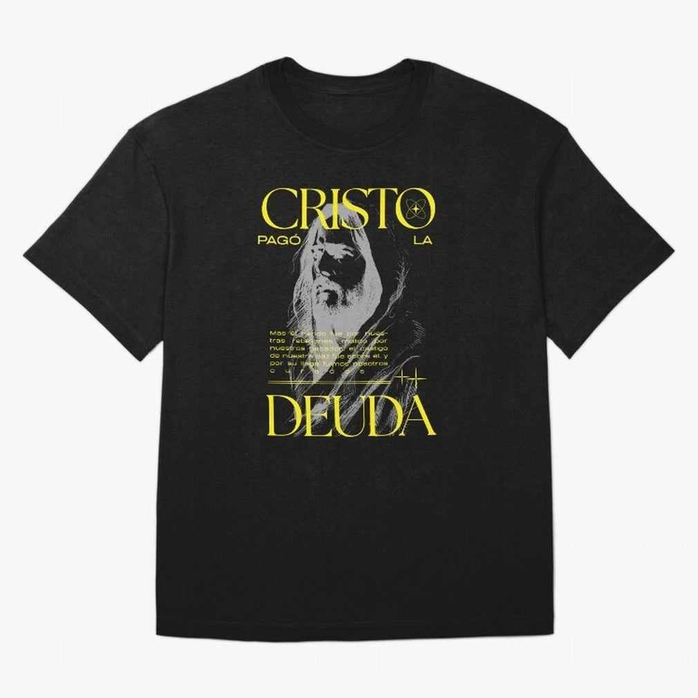 Cristo Pag¨® la Deuda - Isa¨ªas 53:5 Streetwear Style Oversized T-Shirt Follow the Road to FIFA World Cup 2026 Spirit, Made for Spain and Netherlands, CR7 and Messi, Supporter Pride, Iconic Celebrations, Legendary Names and Global Match Day Energy;