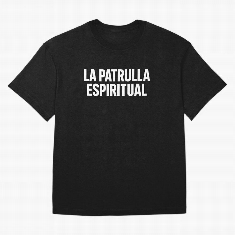 La Patrulla Espiritual, Spanish Faith Quote Gift, Christian Spiritual Humor Graphic Tee for Believers Latinos Oversized T-Shirt Make Game Day About the FIFA World Cup 2026 Journey through Haaland Highlights, Spain Pride, Stadium Chants, National
