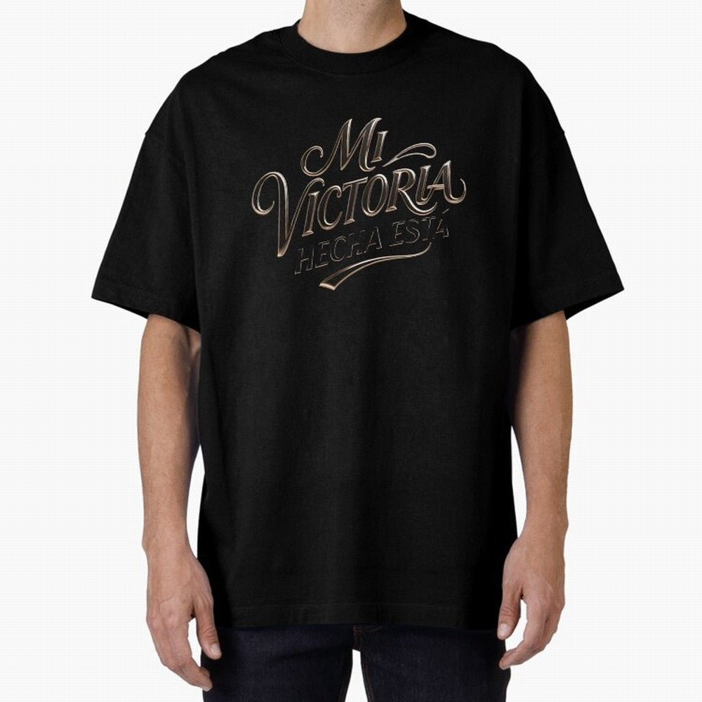 Mi Victoria Hecha Est¨¢ T Shirt Oversized T-Shirt Keep Football History Alive during FIFA World Cup 2026 Group Stage Driven by Mbappe, France Energy, Global Supporter Spirit, Legendary Goals, National Colors and Tournament Celebration; Perfect for