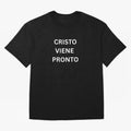 Cristo Viene Pronto T Shirt Oversized T-Shirt Carry the Dream of Match Day Hype around FIFA World Cup 2026, CR7 and Messi, Argentina, France and Brazil, Tournament Hype, Historic Matchups, Family Viewing Parties and Global Sports Pride; Built for