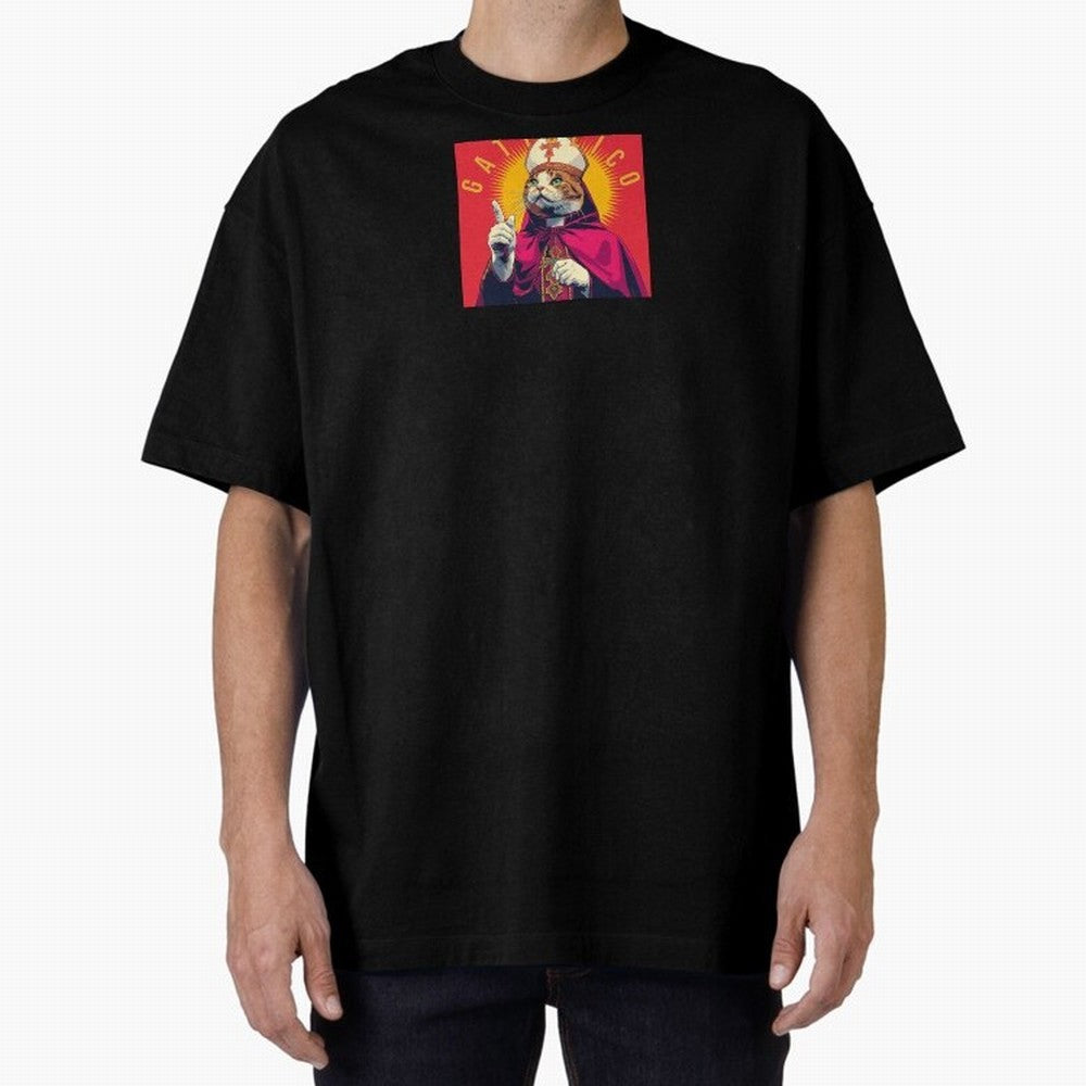 Gattolico Oversized T-Shirt Bring Global Tournament Vibes to FIFA World Cup 2026 Group Stage for Fans of Messi, CR7 and Mbappe and Brazil, Portugal and Argentina, Bringing Football History, Final Match Energy, Crowd Noise and Once in a Lifetime