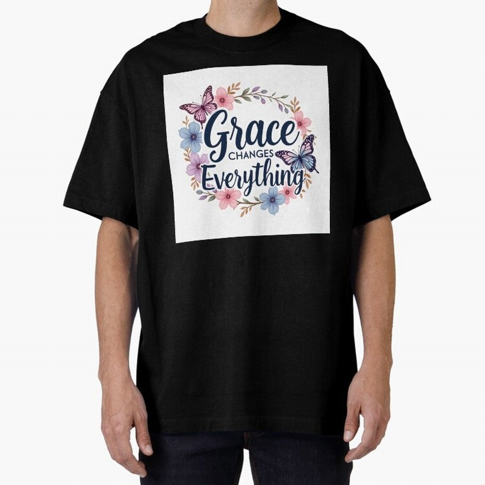 Grace Changes Everything T Shirt Oversized T-Shirt Bring Champion Energy into FIFA World Cup 2026 for Fans of Neymar, Haaland and Cristiano Ronaldo and Spain, Bringing Football History, Final Match Energy, Crowd Noise and Once in a Lifetime