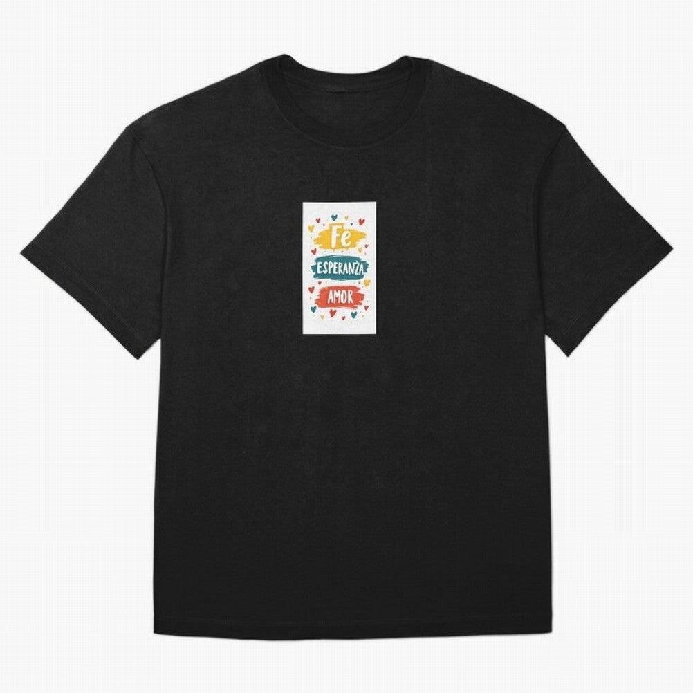 Fe Esperanza Amor Oversized T-Shirt Cheer through Every Moment of FIFA World Cup 2026 Group Stage Spirit, Highlighting Argentina and Brazil, Neymar, Haaland and Cristiano Ronaldo, Stadium Memories, Football Loyalty, International Chants and