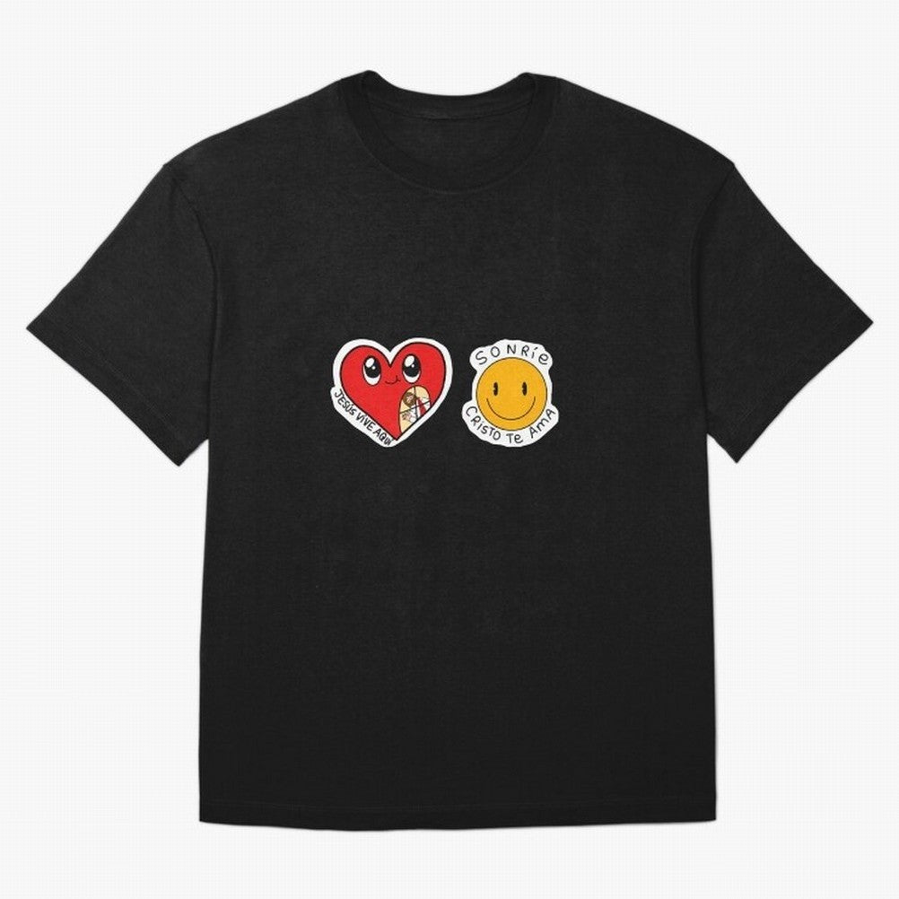 Jesus Vive Aqu Oversized T-Shirt Support Iconic Players in Global Football Passion for FIFA World Cup 2026, Connected to Mbappe, Portugal, Football History, Final Match Energy, Crowd Noise and Once in a Lifetime Moments; Ideal for Fans Who Follow