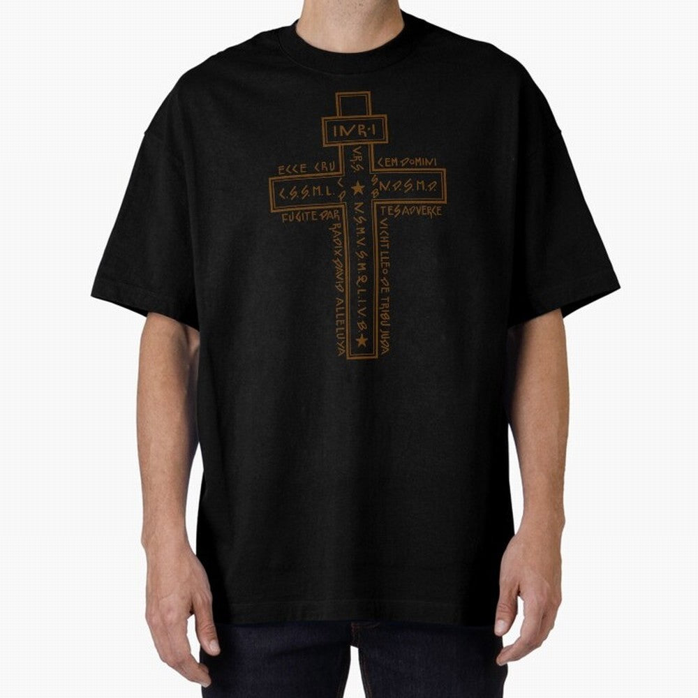 Cruz del Santo Padre Benito 2 Oversized T-Shirt Upgrade FIFA World Cup 2026 USA Canada Mexico Capturing Cristiano Ronaldo, Haaland and CR7, Germany Energy, Classic Soccer Heritage, Championship Pressure, Fan Loyalty and International Pride; Great