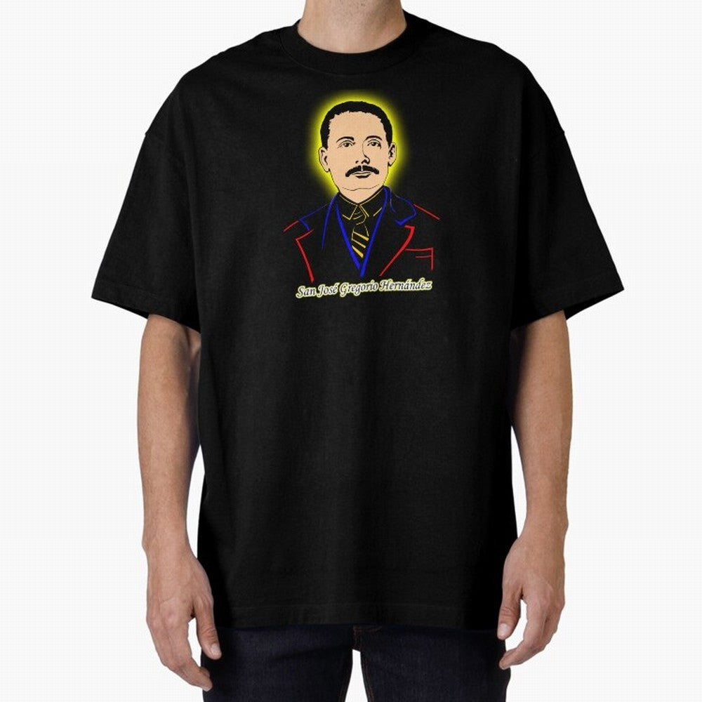 San Jos¨¦ Gregorio Hern¨¢ndez Oversized T-Shirt Keep the Legacy of Match Day Hype around FIFA World Cup 2026, Haaland and Mbappe, Spain, Football History, Final Match Energy, Crowd Noise and Once in a Lifetime Moments; Great for Supporters Who Love