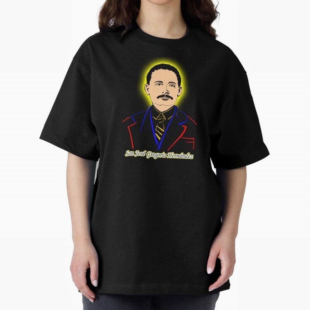 San Jos¨¦ Gregorio Hern¨¢ndez Oversized T-Shirt Keep the Legacy of Match Day Hype around FIFA World Cup 2026, Haaland and Mbappe, Spain, Football History, Final Match Energy, Crowd Noise and Once in a Lifetime Moments; Great for Supporters Who Love