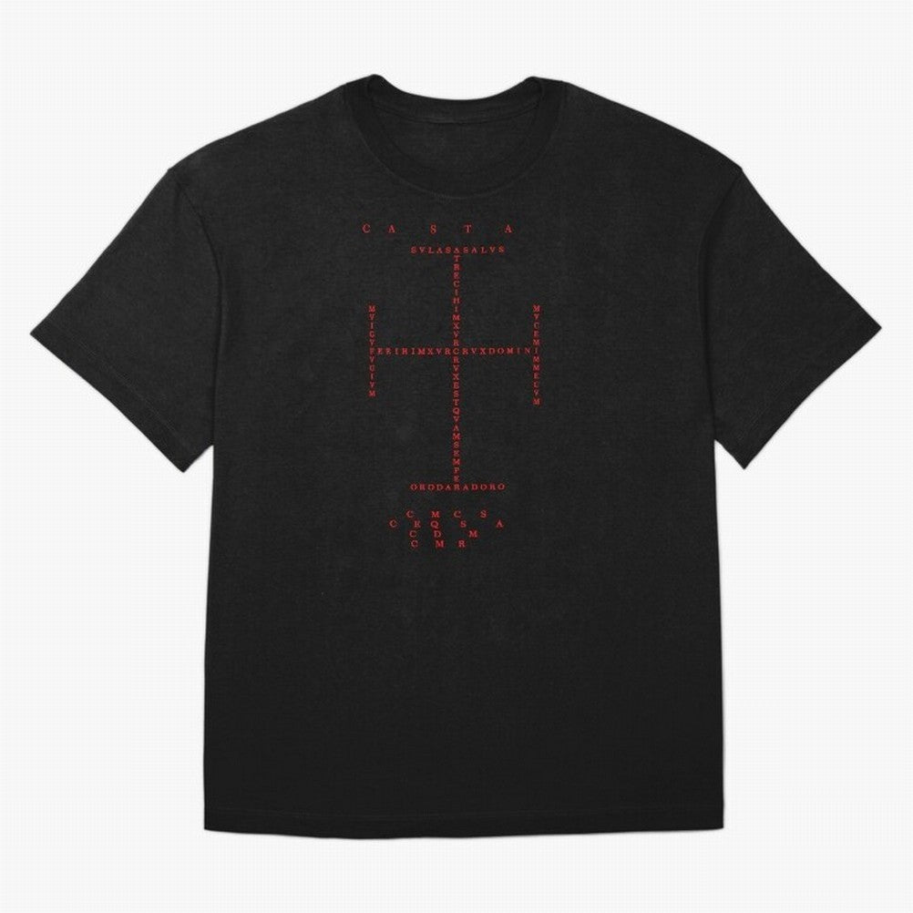 Cruz Ang¨¦lica de Santo Tom¨¢s de Aquino Black n Red Oversized T-Shirt Bring a Vintage Feel to FIFA World Cup 2026 USA Canada Mexico with Mbappe and Neymar, Germany Energy, Classic Soccer Heritage, Championship Pressure, Fan Loyalty and