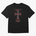 Cruz Ang¨¦lica de Santo Tom¨¢s de Aquino Red n White Oversized T-Shirt Back the Journey through Global Football Passion for FIFA World Cup 2026 Group Stage, Built around Messi, England, France and Netherlands, Global Supporter Spirit, Legendary