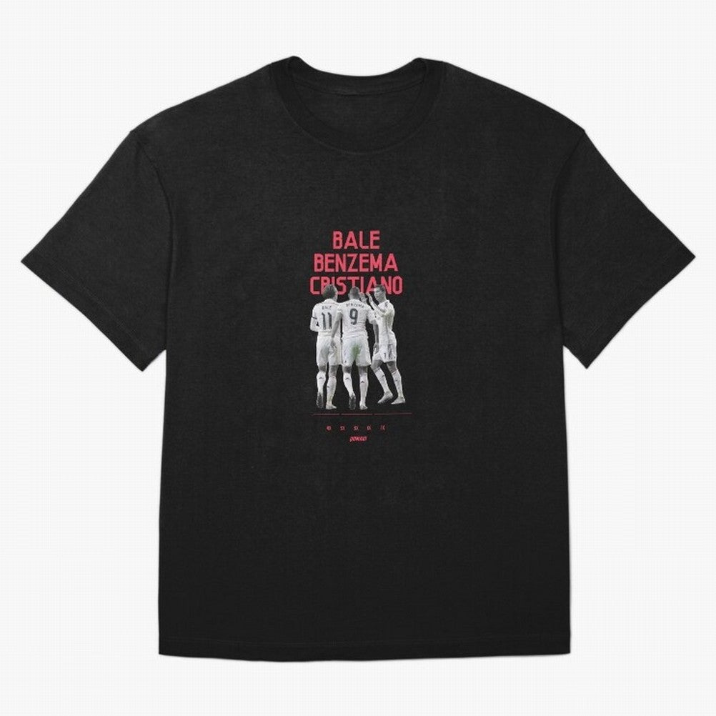 Real Madrid | Bale Benzema Cristiano Oversized T-Shirt Bring Trophy Dreams to Match Day Hype around FIFA World Cup 2026, Haaland, Argentina, Supporter Pride, Iconic Celebrations, Legendary Names and Global Match Day Energy; Great for Supporters Who