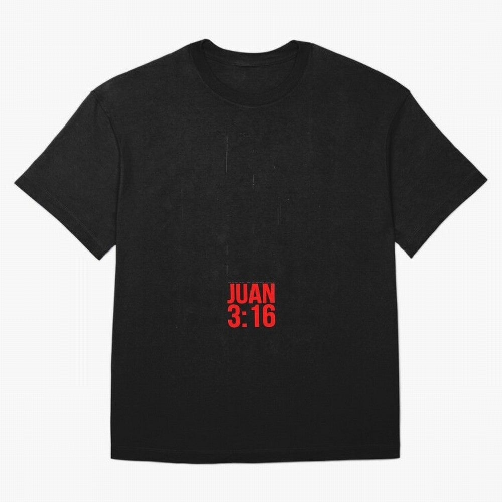 Porque de tal manera amo Dios al mundo - Mensajes Biblicos para Cristianos - Spanish Biblical Quotes for Christians Oversized T-Shirt Celebrate the Next Chapter of Global Football Passion for FIFA World Cup 2026 USA Canada Mexico, with Haaland,