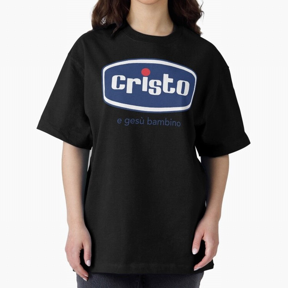 Cristo e ges¨´ bambino ? Oversized T-Shirt Support the Legends of FIFA World Cup 2026 Group Stage Spirit, Inspired by France, CR7 and Messi, Champion Mindset, Group Stage Buzz, Knockout Tension and Passionate Fan Culture; Great for Supporters Who