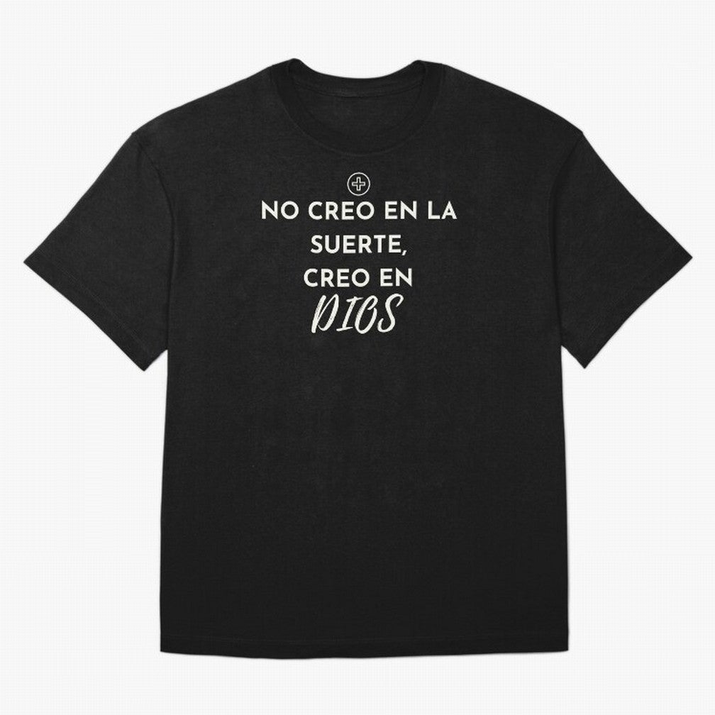 No creo en la suerte, creo en Dios Oversized T-Shirt Spotlight the FIFA World Cup 2026 USA Canada Mexico Journey through Haaland Highlights, Spain Pride, Global Supporter Spirit, Legendary Goals, National Colors and Tournament Celebration; Perfect