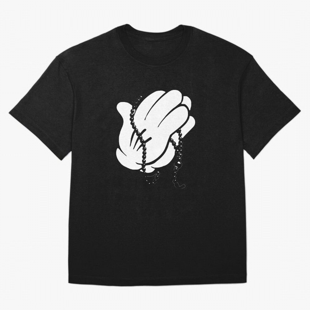 Funny praying hands Oversized T-Shirt Make Game Day About FIFA World Cup 2026 Group Stage with CR7, Argentina Energy, Game Day Rituals, Football Legends, Country Pride and the Road to the Final; Great for Watch Parties, Sports Bars, Family Nights,
