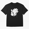 Funny praying hands Oversized T-Shirt Make Game Day About FIFA World Cup 2026 Group Stage with CR7, Argentina Energy, Game Day Rituals, Football Legends, Country Pride and the Road to the Final; Great for Watch Parties, Sports Bars, Family Nights,