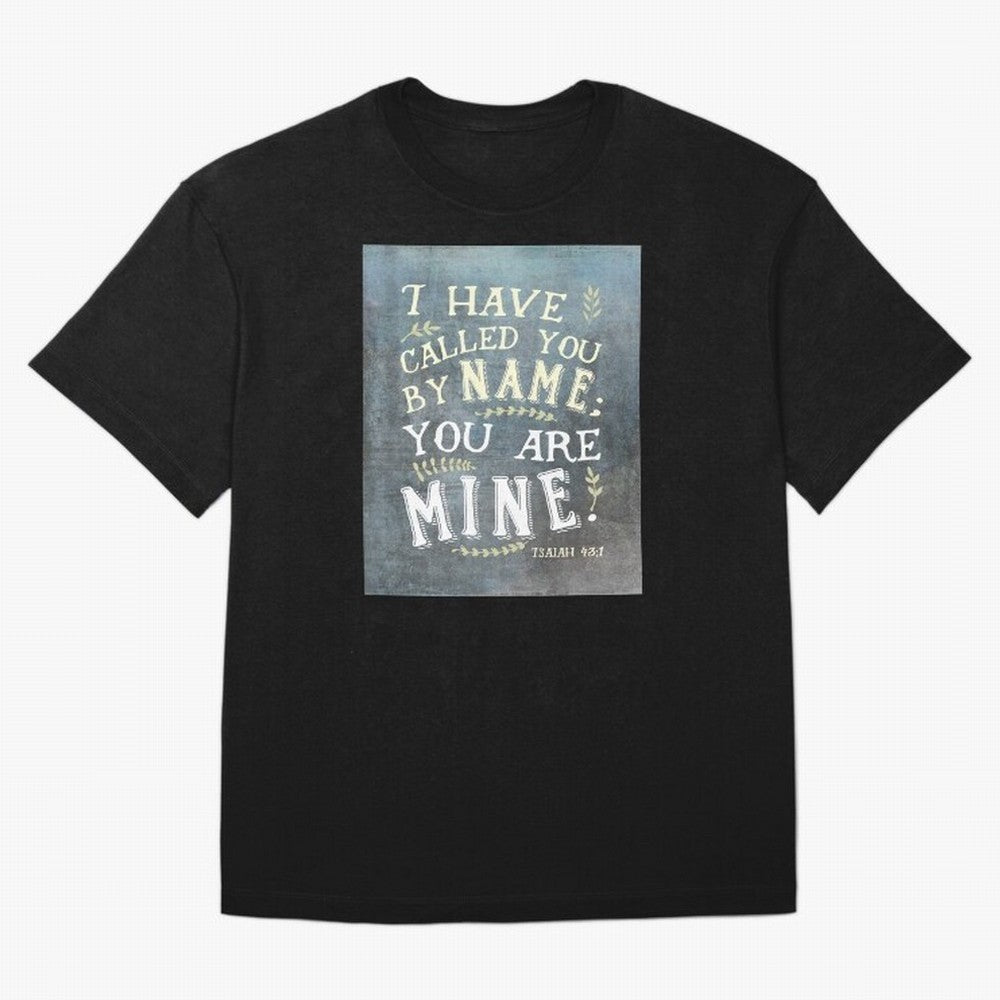 Isaiah 43:1: I Have Called You by Name Oversized T-Shirt Upgrade the FIFA World Cup 2026 Group Stage Journey through CR7 Highlights, Argentina Pride, Football Festival Excitement, Trophy Ambitions, Country Rivalries and Star Player Buzz; Built for