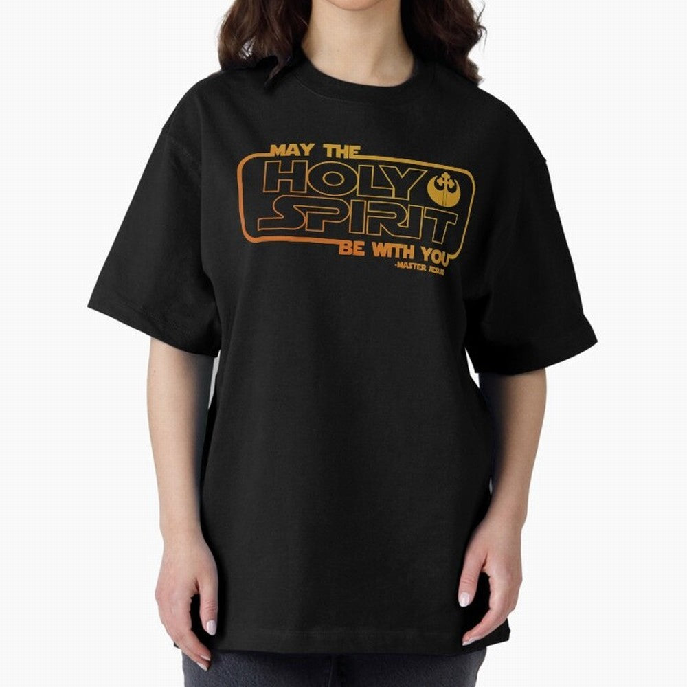 May the Holy Spirit Be with you Oversized T-Shirt Celebrate the Road through FIFA World Cup 2026 Spirit, Centered on England and Germany, Mbappe and Neymar, Football Festival Excitement, Trophy Ambitions, Country Rivalries and Star Player Buzz;