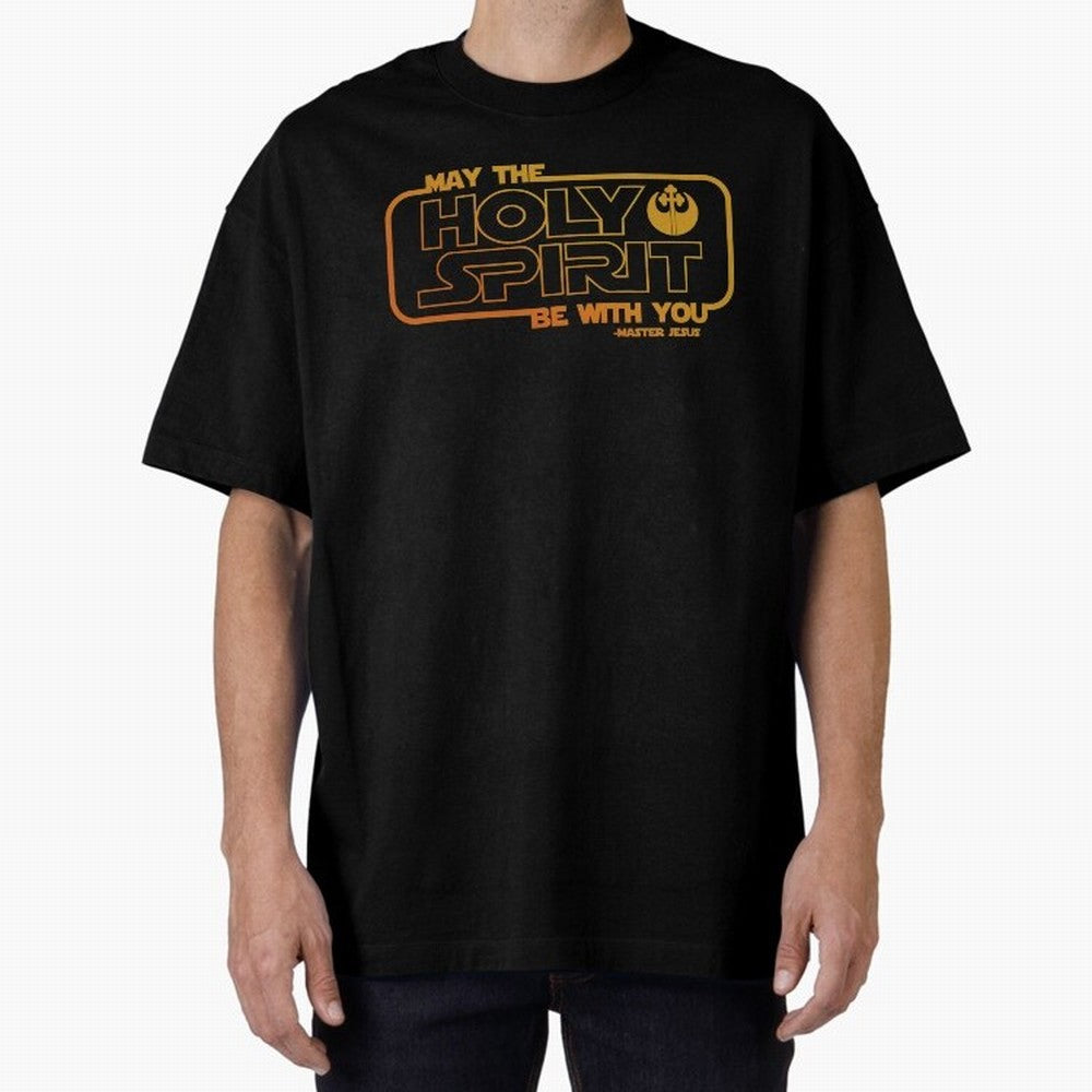 May the Holy Spirit Be with you Oversized T-Shirt Celebrate the Road through FIFA World Cup 2026 Spirit, Centered on England and Germany, Mbappe and Neymar, Football Festival Excitement, Trophy Ambitions, Country Rivalries and Star Player Buzz;