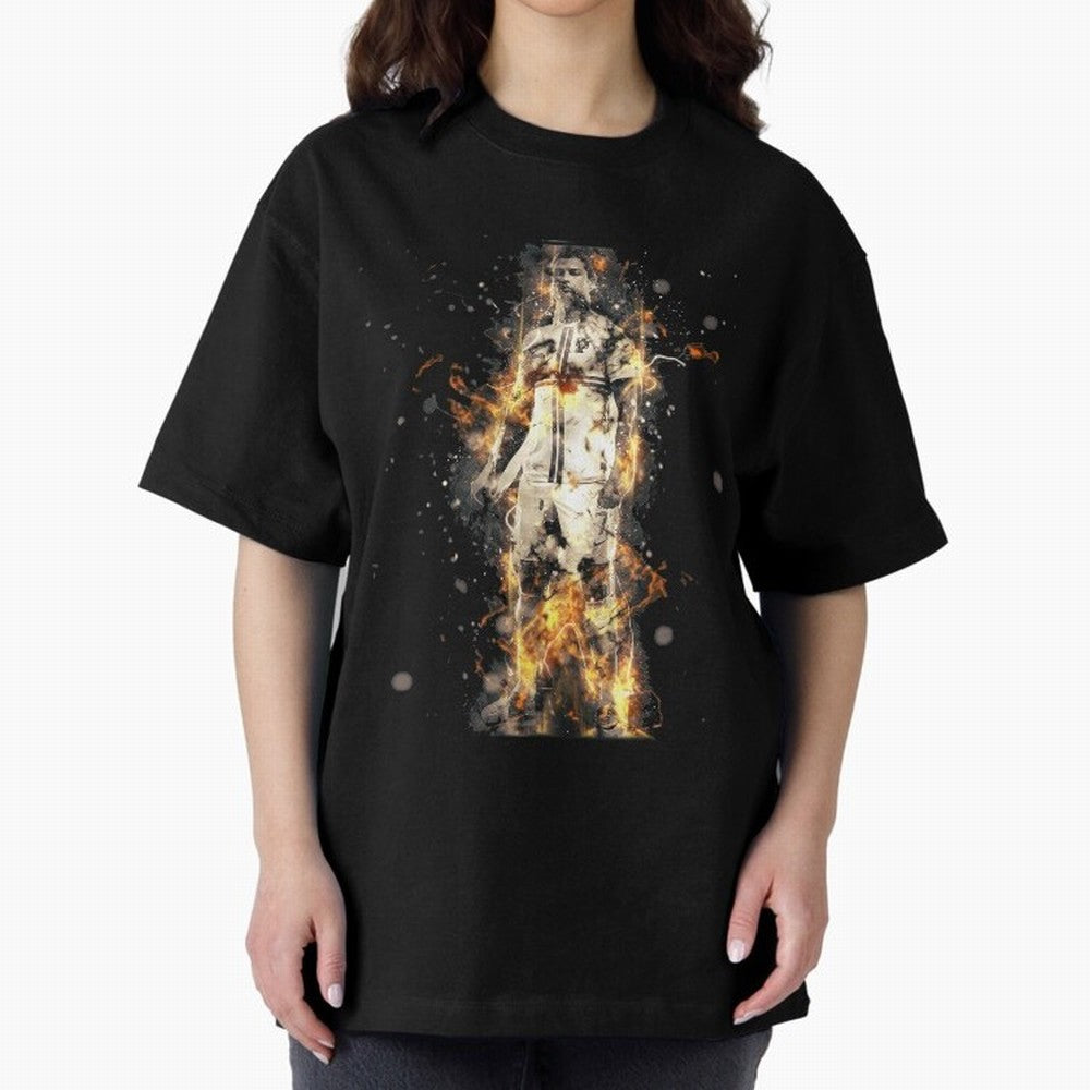 Ronaldo On Fire T Shirt Cristiano Cr7 Soccer S Jersey Men Madrid 7 Portugal Football Real White Kids Tee Mens Black Oversized T-Shirt Unlock Match Day Hype around FIFA World Cup 2026 USA Canada Mexico, Mbappe, Argentina, France and Brazil, Match
